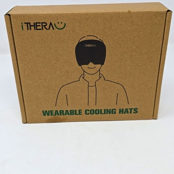 iTherau Migraine Ice Head Wrap-Headache Relief Hat, Migrain Relief Cap Pack - Picture 1 of 2